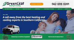 Desktop Screenshot of greenleaf-hc.com